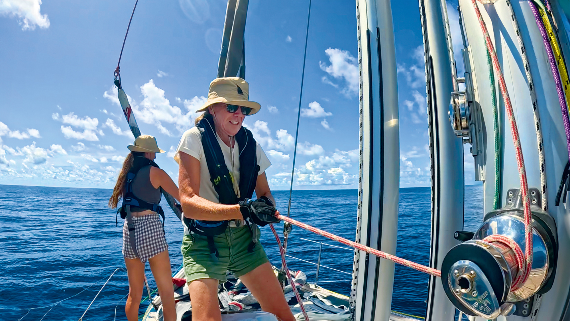 The mother and daughter team who took on the longest longitudinal yacht race in the world