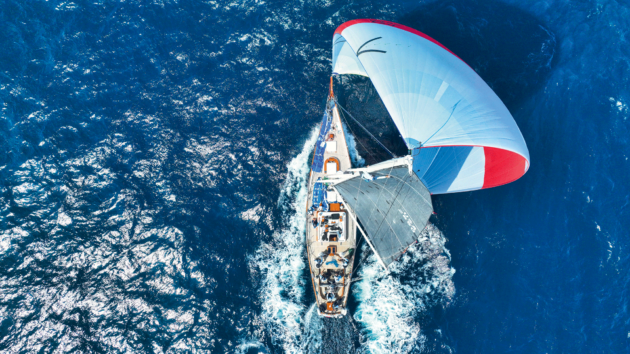 Modern sails and classic lines make Hound a fast all-rounder