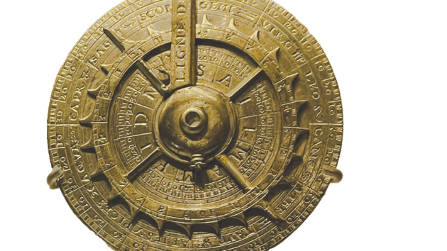 The Nocturnal was an early navigation tool to determine time from the position of stars