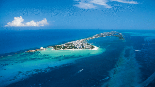 Isla Mujeres off the eastern tip of Mexico’s Yucatan Peninsula.