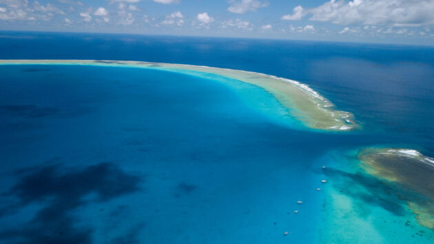 Yachts can find some shelter inside Minerva Reef – but first they have to find it hundreds of miles from civilisation