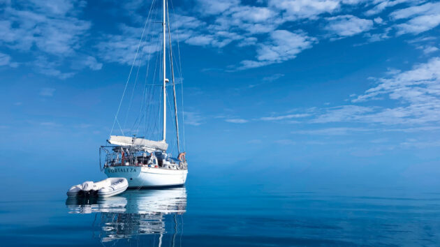 Elliot Russo and Miranda Baker have been cruising full-time since leaving New Zealand in 2023 aboard their Mason 48 Fortaleza