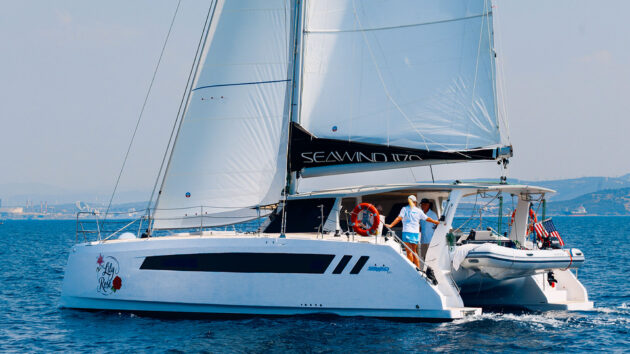 Model: Hull No3, Turkish built, with main options including lithium batteries, B&G electronics package, watermaker, electric winches, Code 0 on furling system