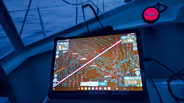 Gerd and Anke Schekahn were sailing from northern Poland to Estonia when shadowed by a Russian submarine