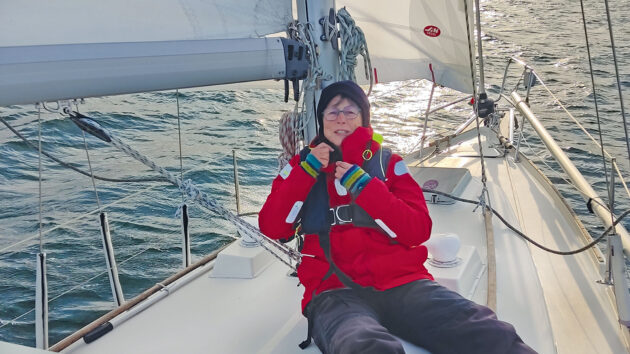 German couple Gerd and Anke Schekahn were frightened by their close encounter with a Russian submarine and avoided the waters around the Russian enclave of Kaliningrad on their return passage across the Baltic