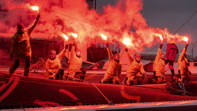 Celebration time for The Famous Project CIC crew.