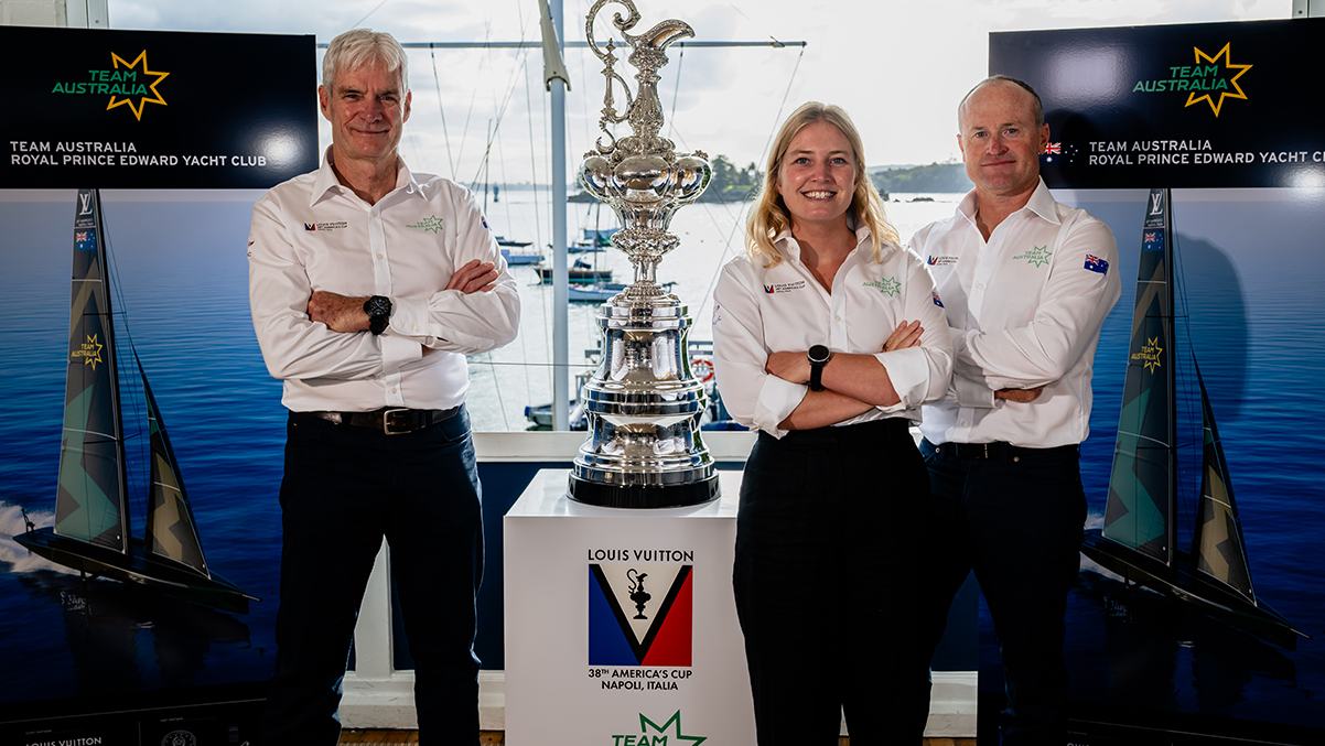 Dream team unveiled: Slingsby, Simmer and Ashby to lead Team Australia America’s Cup challenge