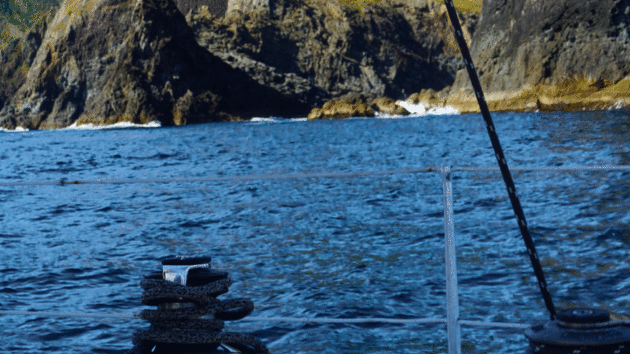 Cape Bret Lighthouse signifies the entry to the Bay of Islands.