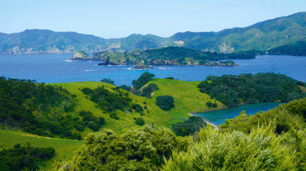 New Zealand’s Bay of Islands is a sailing paradise
