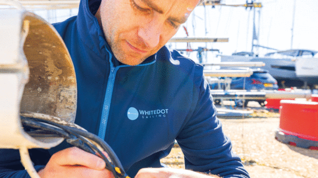In-mast wiring checks while the rig is down