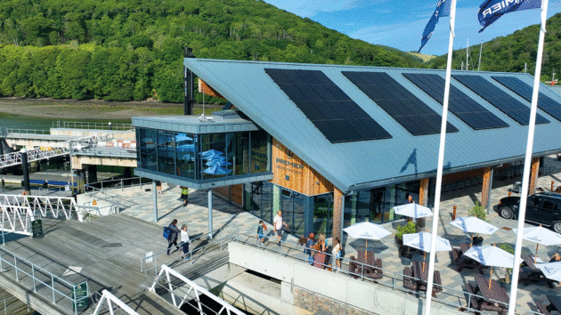  Noss-on-Dart was developed to include high-spec shoreside facilities and a full-service boatyard