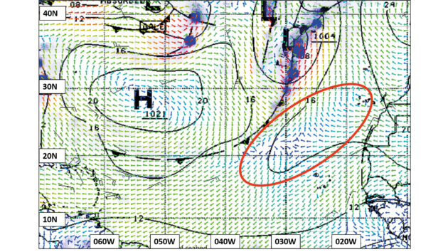North Atlantic Low-Pressure System