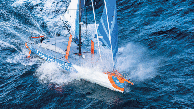 Soudée competed in the 2024 Vendée Globe.