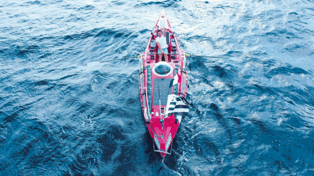 Soudée has also rowed solo across the Atlantic