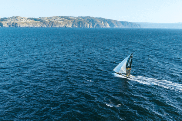 The Belgians approaching Chile