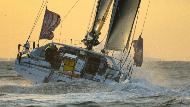 A picture-perfect evening for Rupert and Richard’s finish in Lorient.