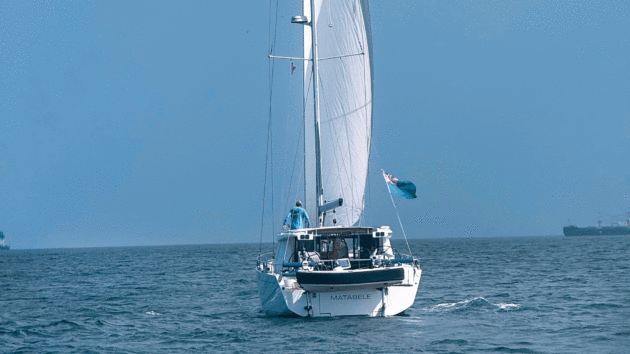Flukey tradewinds saw the Code 0