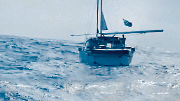 Boat in the sea