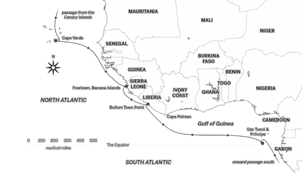 The route