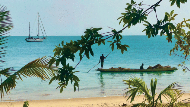 View from a beach