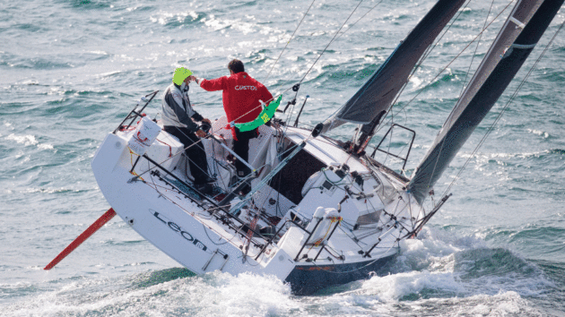 In the 2019 Fastnet with Jean-Pierre Kelbert on the JPK 10.30 Leon
