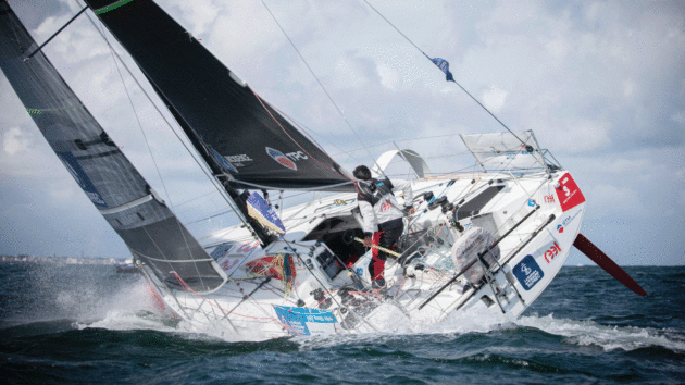 On Réel Groupe in the 2023 Solitaire du Figaro