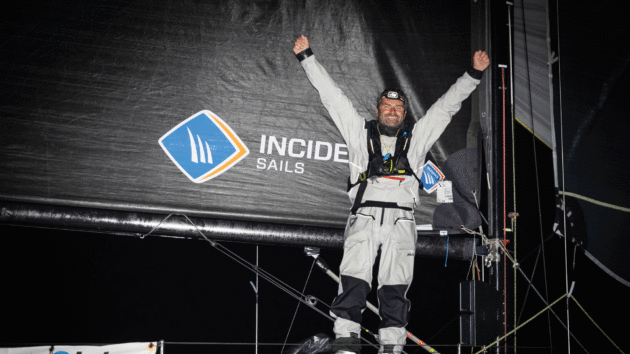 Loison winning the 2025 Solitaire du Figaro 