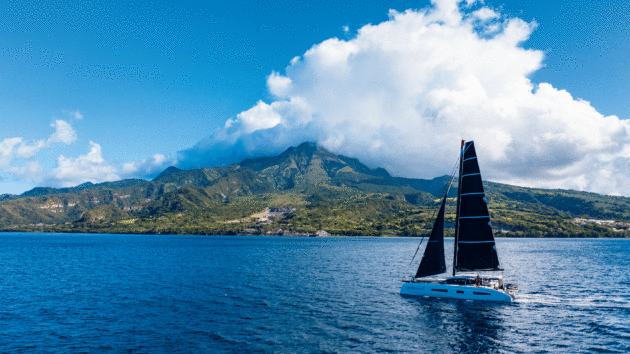 Yacht in water
