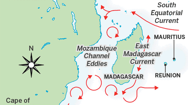 Map of La Reunion