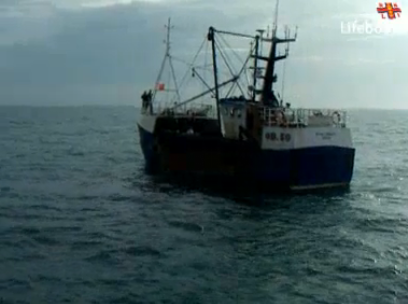 RNLI fishing vessel