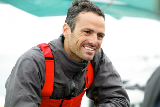 Groupama celebrate breaking course record on Round Britain and Ireland Race