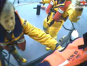 poole rnli seasick passengers