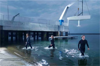 Women's match racing team portrait