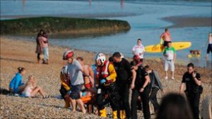 RNLI tombstoning brighton
