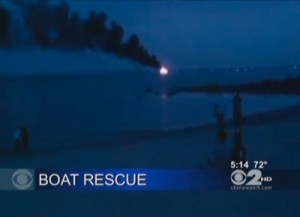 birthday boat fire