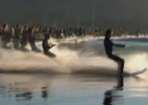 Water-skiers world record