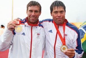 Andrew Simpson and Iain Percy