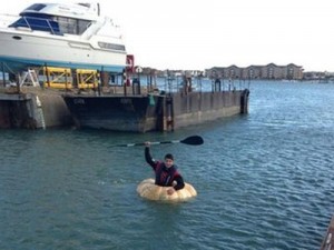 Pumpkin boat