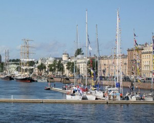 Boats in St Petersburg