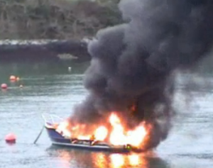 boat fire