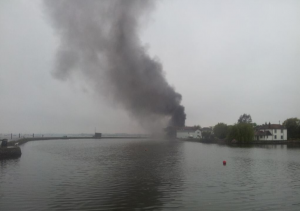 Emsworth sailing club fire