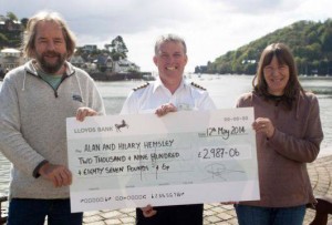Yacht fire donation