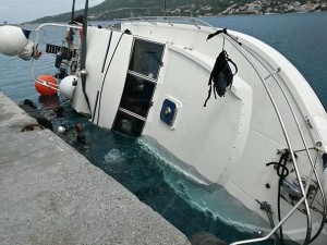 Greek boat capsize