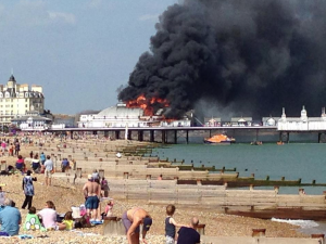 Eastbourne Pier fire
