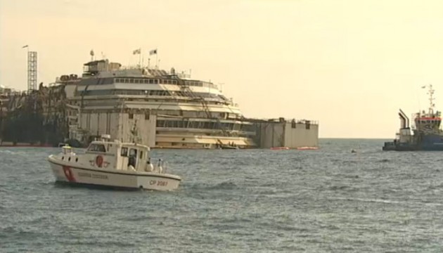 costa concordia wreck