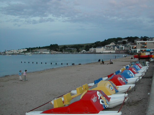 Swanage beach