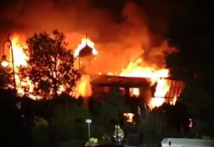 Alexandra Yacht Club fire