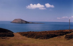Bardsey Island off Wales