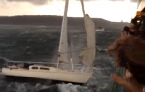 yacht crash