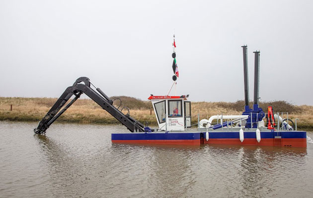 Brighton marina dredger